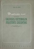 METODE NOI PENTRU CALCULUL SECTIUNILOR SOLICITATE EXCENTRIC-ION M. MIU-227872