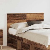 vidaXL Tăblie cap cu headboard Lemn Vechi 120 cm Lemn compozit 888328