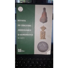 Revista de cercetari arheologice si numismatice NR.3(2017)