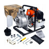 Motopompa Benzina Black 1 Tol, 5.8CP, 350L/min, Inaltime 25m, Aspiratie 8m, Fonta, Irigatii, Drenaj
