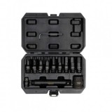 Set 12 chei torx de impact, Yato YT-10655, Cr-Mo, T70-T100, H14-H22