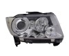 Far JEEP COMPASS (PK), 03.2011-08.2014; GRAND CHEROKEE (WK2), 07.2010-07.2013, TYC, fata, partea dreapta, tip bec H9+P27/7W; electric; argintiu; cu m