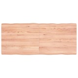 vidaXL Blat masă, 140x60x(2-6) cm, maro, lemn tratat contur organic 363967