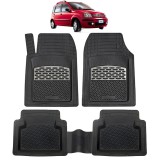 Covorase Fiat Panda II Tip Tavita Compatibile (2003&ndash;2012) Carbon, Cauciuc