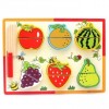 Puzzle lemn- Taie fructele, TOY World Int.