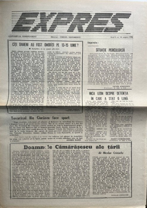 Expres, nr. 30, august 1990
