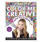 Color Me Creative - Carte de Colorat pentru Copii de Kristina Webb, Engleza, cu Provocări Artistice