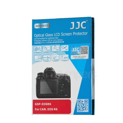 Ecran protector LCD JJC din sticla optica pentru Canon EOS R6 foto