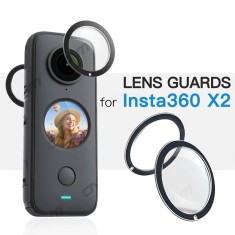 Protectie obiective lentile de sticla pentru camera video sport Insta360 ONE X2