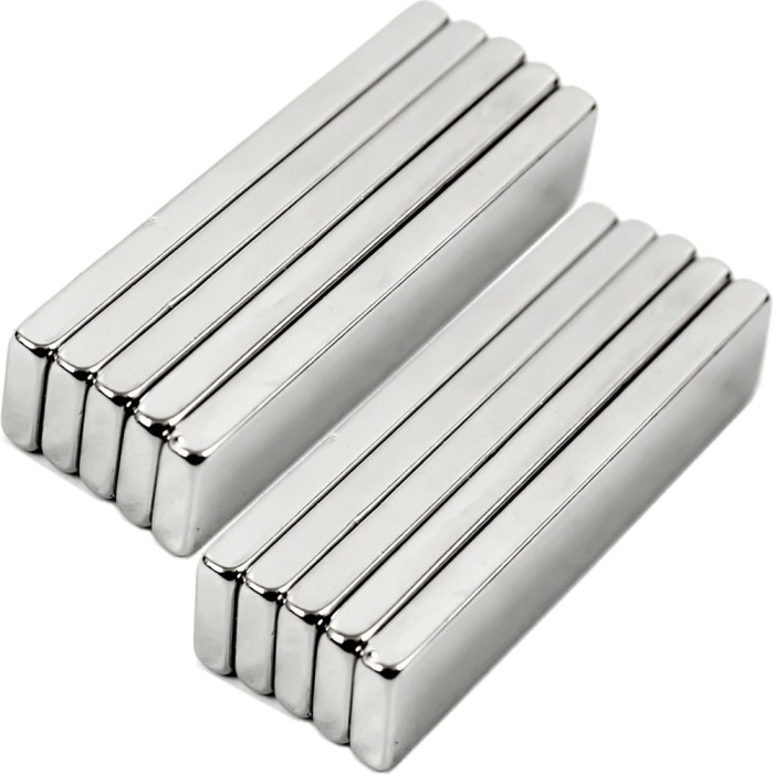 Set de 10 bloc magnet din neodim 10mm x 5mm x 2mm
