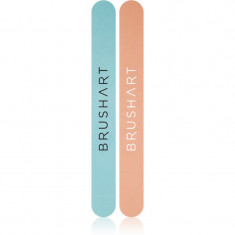 BrushArt Accessories Nail file duo set de pile culoare Apricot/Minty 2 buc