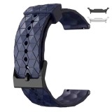 Curea din silicon compatibila cu Samsung Galaxy Watch8 44mm, Zaffre Blue