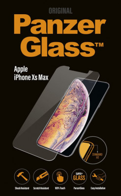 PanzerGlass - Geam Securizat Standard Fit pentru iPhone XS Max ?i 11 Pro Max, transparent foto