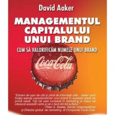 Managementul capitalului unui brand - Paperback brosat - David A. Aaker - Brandbuilders