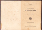 HST C6714N Hitelsz&ouml;vetkezeti k&ouml;nyvvitel irta &Oacute;nodi Zsigmond, 1911, Budapest