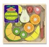 Set fructe lemn pentru taiat - melissa &amp; doug