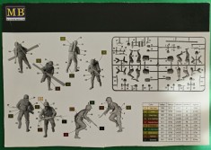 Kit D-DAY JUNE 6TH 1944 Firma MASTER BOX MB Cod MB3520 Scara 1/35 DIORAMA MACHETA FIGURINE ASAMBLARE HOBBY WWII SOLDAȚI GERMANI AMERICANI RUȘI