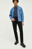 Abercrombie &amp; Fitch jeansi 90&#039;s Slim barbati, culoarea negru