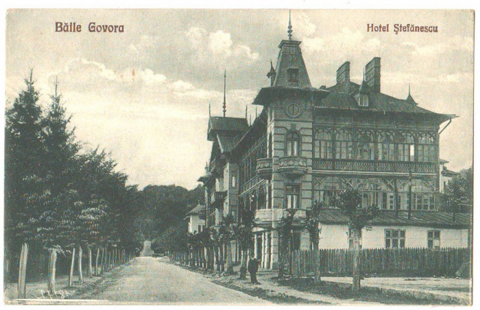 SV * Baile Govora * HOTEL STEFANESCU * anii 1917 - 1919