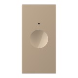 Intrerupator Touch Simplu Livolo Auriu IP44 Incadrat Standard Italian Indicator Luminos Plastic 5A