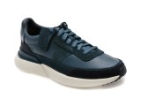 Pantofi sport CLARKS bleumarin, CRAFT PACE, din piele naturala