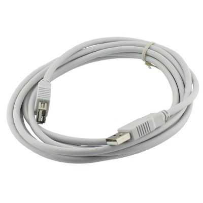 Cablu USB A mufa, USB A soclu, USB 2.0, lungime 3m, gri, BQ CABLE, CAB-USB2AAF/3-GY, T145606 foto