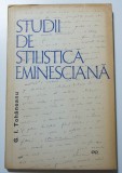 G. I. Tohăneanu - Studii de stilistică eminesciană