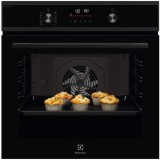 Cuptor incorporabil Electrolux EOD6F77H, Electric, 72 l, Autocuratare catalitica, SteamBake, Senzor gatire, Timer cu display electronic, Grill, Clasa