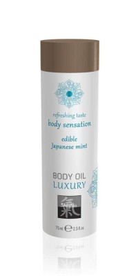 Ulei De Corp Luxuriant Comestibil - Menta Japoneza, 75 ml foto