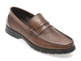 Cumpara ieftin Mocasini OTTER maro, 1252, din piele naturala
