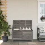 Lada depozitare gradina antracit 99x49,5x58,5cm lemn masiv brad GartenMobel Dekor, vidaXL