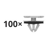 Set 100 clipsuri ornament Chevrolet Camaro, Cruze (J300), Volt; Ford Edge, Escape, Fiesta (Ja8), Fiesta, Kuga, Mustang; Opel Ampera, Astra K, Crossla
