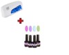 Kit test pastel - 4X15ml + lampă UV cu 1 bec - sistem UV/LED
