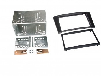 Rama radio 2DIN Toyota Avensis (T25) 2003&gt; negru 381300-06