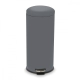 Cumpara ieftin Cos gunoi bucatarie 30L inox gri, pedala, rotund, Cooke&amp;Lewis Gerra - Ideal HORECA, rezistent rugina
