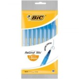 Pix BIC Round Stic albastru &ndash; set 8 bucati