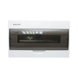 Tablou de sigurante aplicat 1 rand, 18 module, usa transparenta Breckner