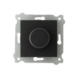 Intrerupator variator 800W 10A 250V, culoare neagra, compact