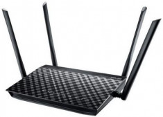 Router Wireless Asus RT-AC1200G+, Gigabit, Dual Band, 1200 Mbps, 4 Antene foto