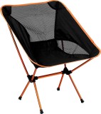 Scaun pliabil de camping cu spatiu de depozitare, gri, Oxford 600D