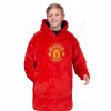 Manchester United hanorac cu glugă pentru copii oversize blanket red - 10/14 ani