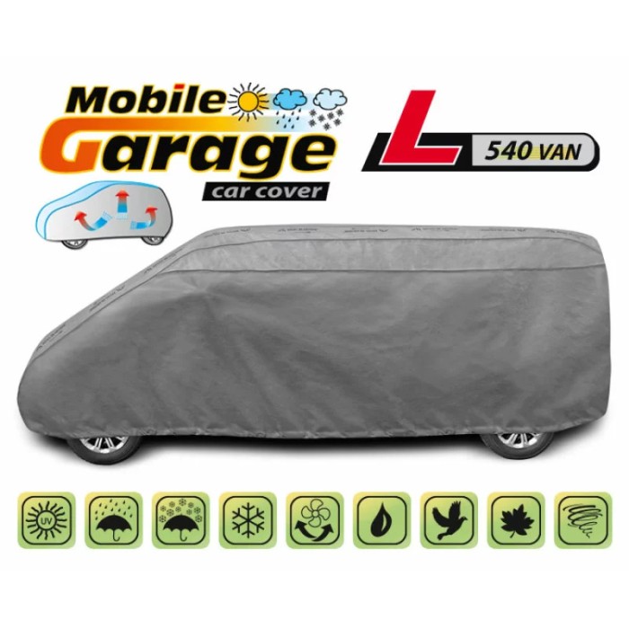 Prelata auto completa Mobile Garage - L540 - VAN Garage AutoRide