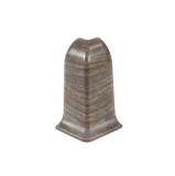 Colt exterior pentru plinta Vilo Flex 553, stejar argintiu, 55 x 22 mm, 2 buc/set