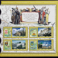 RO 2010 ,LP 1880a ,"Stemele Dunarii II"- serie in bloc , colita 479 I ,MNH