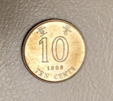 Hong Kong - 10 cents (1998) - monedă s270, Asia