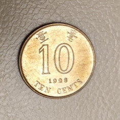 Hong Kong - 10 cents (1998) - monedă s270