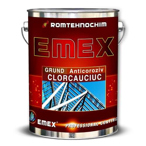 Grund Anticoroziv Clorcauciuc &ldquo;Emex&rdquo; - Gri - Bid. 6 Kg