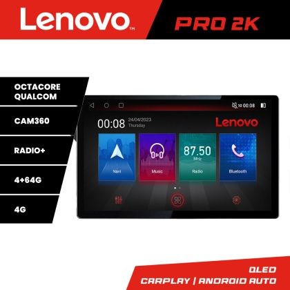 Navigatie Audi A4 2008-2016 NON-MMI K-A4 Lenovo PRO 4+64 13 inch 2K android 4G DSP gps internet CarStore Technology