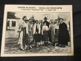 carte postala necirculata Valenii de Munte / Scoala de Misionare ( a doua serie 1 septembrie 1924 - 15 august 1925 )