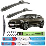 Cumpara ieftin Ștergătoare Auto TeamCar&reg; Compatibile BMW X2 F39 (2018+) &ndash; Set Complet Față + Spate